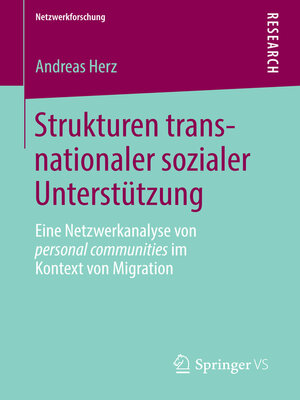 cover image of Strukturen transnationaler sozialer Unterstützung